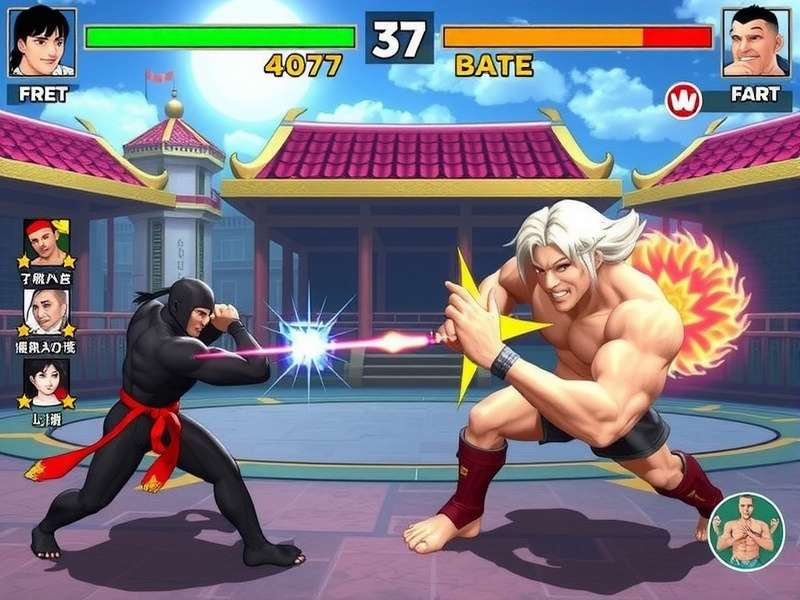 Multiplayer Battle in Marvelous Martial Arts Mayhem